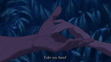 Take My Hand Tarzan GIF - Take My Hand Tarzan Jane GIFs