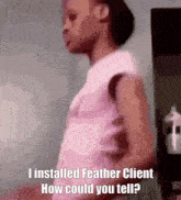 Feather Client Minecraft GIF - Feather Client Minecraft Lunar Client GIFs