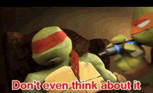 Tmnt Raphael GIF - Tmnt Raphael Dont Ever Think About It GIFs