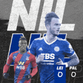 Leicester City F.C. Vs. Crystal Palace F.C. First Half GIF - Soccer Epl English Premier League GIFs