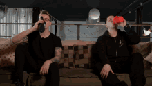 Drinking Together Silly GIF - Drinking Together Silly Jgod GIFs
