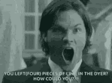 Sam And Dean Winchester Shook GIF - Sam And Dean Winchester Shook Jaw GIFs