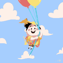 Up Balloon Boy GIF