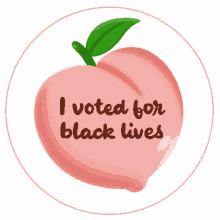 i voted for black lives i voted vote voter blm