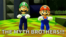 Mario Luigi GIF - Mario Luigi Dancing GIFs