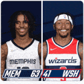 Memphis Grizzlies (63) Vs. Washington Wizards (41) Half-time Break GIF - Nba Basketball Nba 2021 GIFs