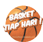 Basket Ball Ball Sticker - Basket Ball Ball Basket Tiap Hari Stickers