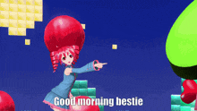 Kasane Teto Good Morning GIF - Kasane Teto Good Morning Good Morning Bestie GIFs
