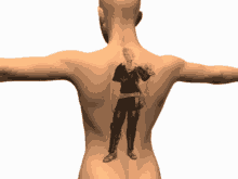 Thancred Waters Tattoo GIF