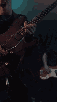 Strumming Cole Rolland GIF - Strumming Cole Rolland Playing Guitar GIFs