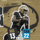 Carolina Panthers (22) Vs. New Orleans Saints (13) Fourth Quarter GIF - Nfl National Football League Football League GIFs