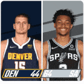 Denver Nuggets (44) Vs. San Antonio Spurs (64) Third-fourth Period Break GIF - Nba Basketball Nba 2021 GIFs