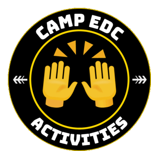 Camp Edc Camp Edc Activities Sticker - Camp Edc Camp Edc Activities Hands Stickers