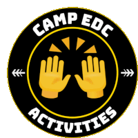 Camp Edc Camp Edc Activities Sticker - Camp Edc Camp Edc Activities Hands Stickers