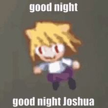 good night good night joshua joshua table coca cola espuma