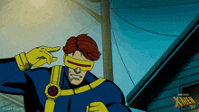 Optic Energy Blast Cyclops GIF - Optic Energy Blast Cyclops X-men '97 GIFs