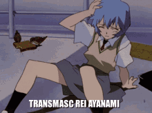 Transmasc Rei Ayanami Nge GIF - Transmasc Rei Ayanami Rei Ayanami Nge GIFs