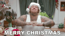 Merry Christmas Matty Matheson GIF - Merry Christmas Matty Matheson Christmas Goose And Pecan Pie With Chef Rang GIFs