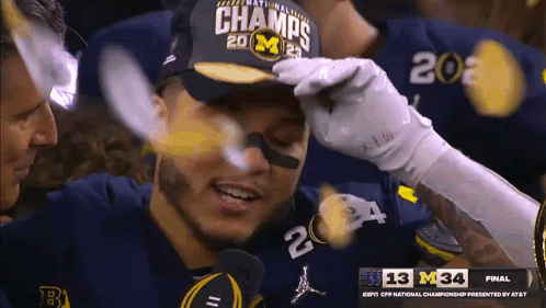 Blake Corum Cfp GIF Blake Corum CFP National championship Discover Share GIFs