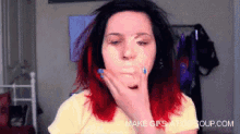 катя клэп косметика смешно GIF - Youtube Kate Clapp GIFs
