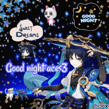 Good Night Ace Good Night Scara GIF - Good Night Ace Good Night Scara GIFs