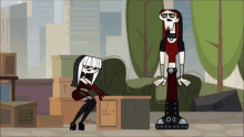 Total Drama The Ridonculous Race GIF - Total Drama The Ridonculous Race Goths GIFs