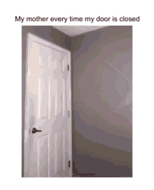 door mum close