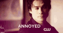 Annoyed Face Damon Salvatore GIF - Annoyed Face Damon Salvatore The Vampire Diaries GIFs