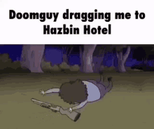 Doom Hazbin Hotel GIF