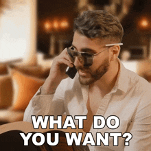 What Do You Want Rudy Ayoub GIF - What Do You Want Rudy Ayoub What Can I Do For You GIFs