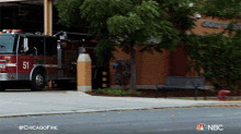 Fire Truck Chicago Fire GIF - Fire Truck Chicago Fire Lets Go GIFs