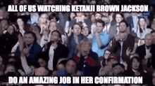 scotus kbj motion meme black woman all of us watching ketanji brown jackson do an amazing job in her confirmation