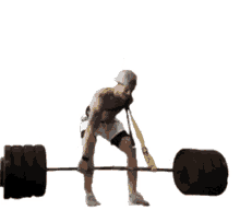 barbell lift weightlifting heavy strong man