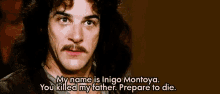 Inigo Montoya Introduction GIF - Inigo Montoya Introduction You Killed My Father GIFs