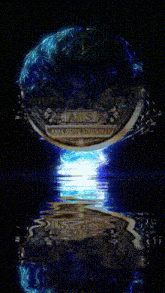 a computer generated image of a globe with the word ams on the bottom