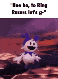 Hee Ho To Ring Racers Let'S Go Slander GIF