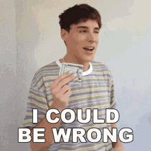 I Could Be Wrong Raphael Gomes GIF - I Could Be Wrong Raphael Gomes I May Be Mistaken GIFs