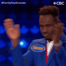 Clapping Wilfred GIF - Clapping Wilfred Family Feud Canada GIFs