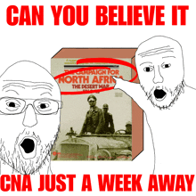 a poster that says can you believe it on it