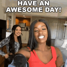 Have An Awesome Day Justine Ndiba GIF - Have An Awesome Day Justine Ndiba Cameo GIFs