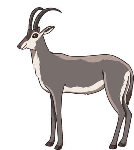 Antelope Bluebuck Sticker - Antelope Bluebuck Stickers