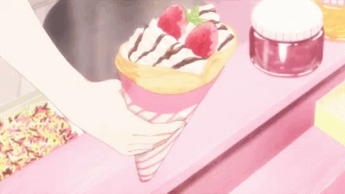 Itadakimasu Anime  Ice cream Yuru Camp Episode 3