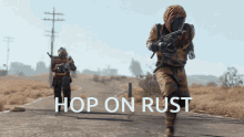 Hop On Rust Rust GIF - Hop On Rust Rust Raid GIFs