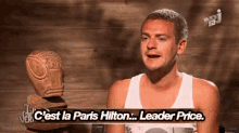 C'Est La Paris Hilton... Leader Price. GIF - Jerem Star Paris Hilton Leader GIFs