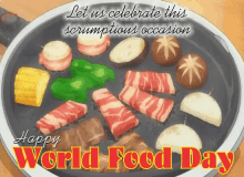 Happy World Food Day October16 GIF