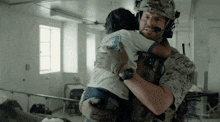 Carrying A Sick Child Hospital GIF - Carrying A Sick Child Hospital Seal Team GIFs