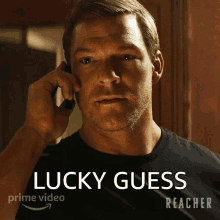Lucky Guess Jack Reacher GIF - Lucky Guess Jack Reacher Alan Ritchson GIFs