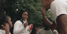 High Five Trouble GIF - High Five Trouble Origins GIFs
