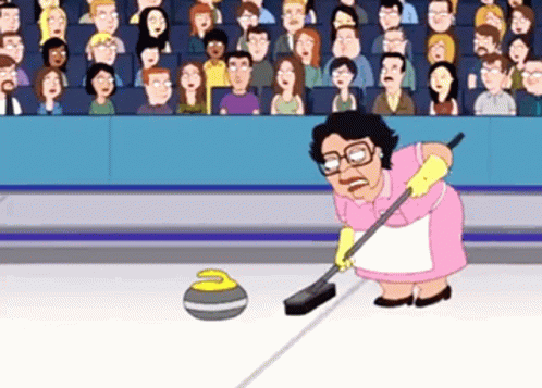 Curling Consuela GIF - Curling Consuela Family Guy - Discover & Share GIFs