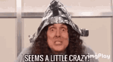 Weird Al Yankovic Crazy GIF - Weird Al Yankovic Crazy Seems A Little Crazy GIFs